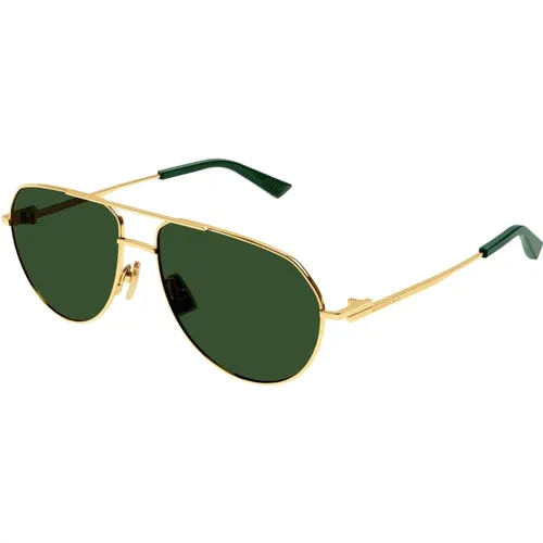 Pilot Style Sunglasses , unisex, Sizes: 57 MM - Bottega Veneta - Modalova