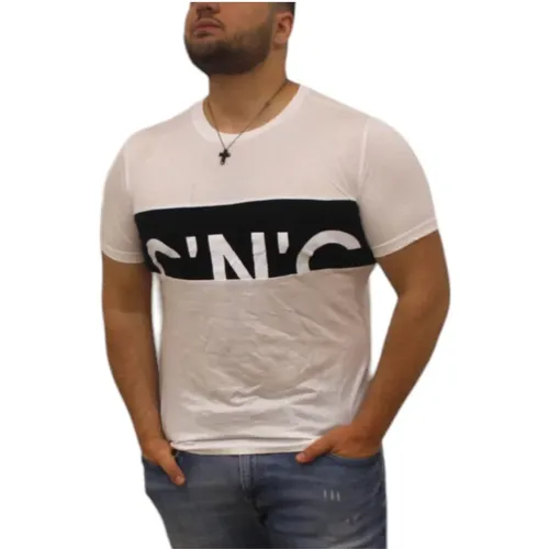 Kurzarm T-Shirt , Herren, Größe: M - Costume National - Modalova