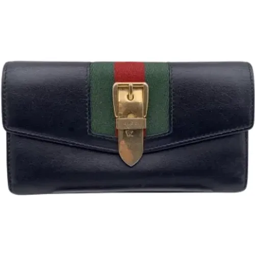 Pre-owned Leather wallets , female, Sizes: ONE SIZE - Gucci Vintage - Modalova