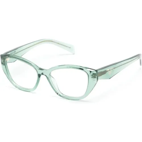 Grüne Optische Brille Stilvoll und vielseitig,Orange Optische Brille Stilvolles Modell,Klassische Schwarze Optische Brille - Prada - Modalova