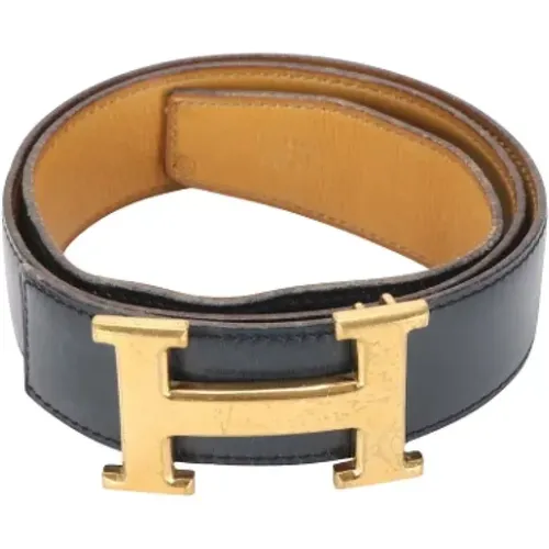 Pre-owned Belts, female, , Size: ONE SIZE Pre-owned Leather belts - Hermès Vintage - Modalova