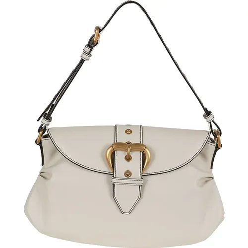 Shoulder Bag with Heart Detail , female, Sizes: ONE SIZE - pinko - Modalova