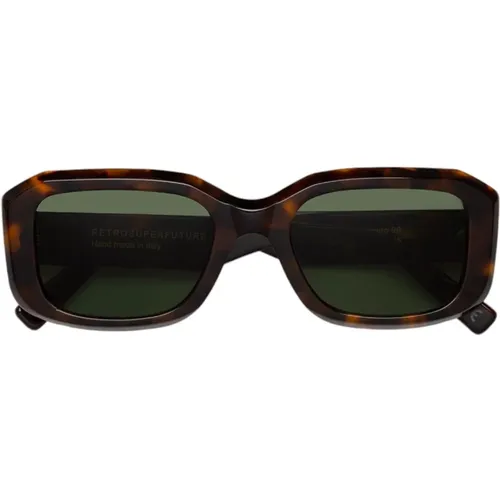 Clic Havana Sunglasses , unisex, Sizes: 54 MM - Retrosuperfuture - Modalova