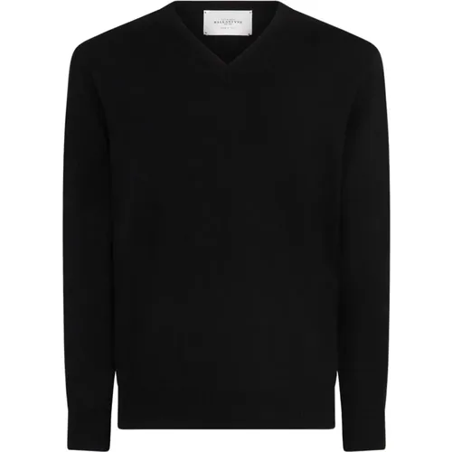Merino Wool V-Neck Pullover , male, Sizes: XL - Ballantyne - Modalova