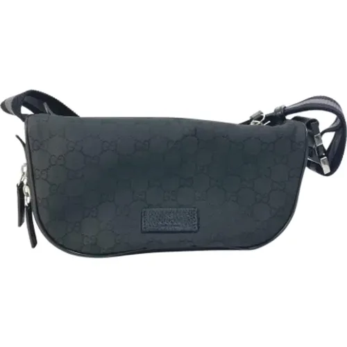 Pre-owned Belt Bags, male, , Size: ONE SIZE Pre-owned Canvas gucci-bags - Gucci Vintage - Modalova