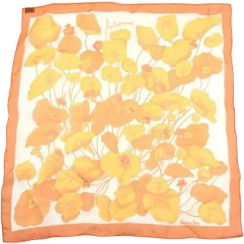 Pre-owned Silk scarves , female, Sizes: ONE SIZE - Hermès Vintage - Modalova