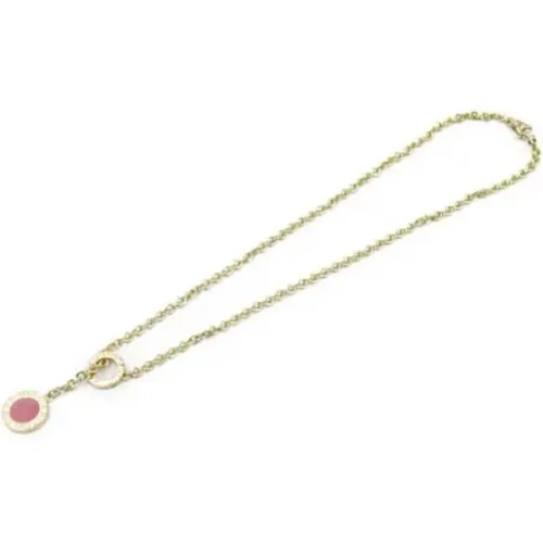 Pre-owned Jewellery, female, , Size: ONE SIZE Pre-owned Gold necklaces - Bvlgari Vintage - Modalova