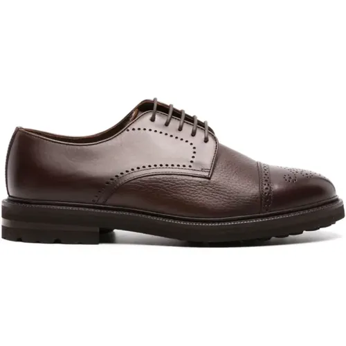 Leather Oxford Shoes , male, Sizes: 12 UK, 9 UK, 10 UK - Henderson - Modalova