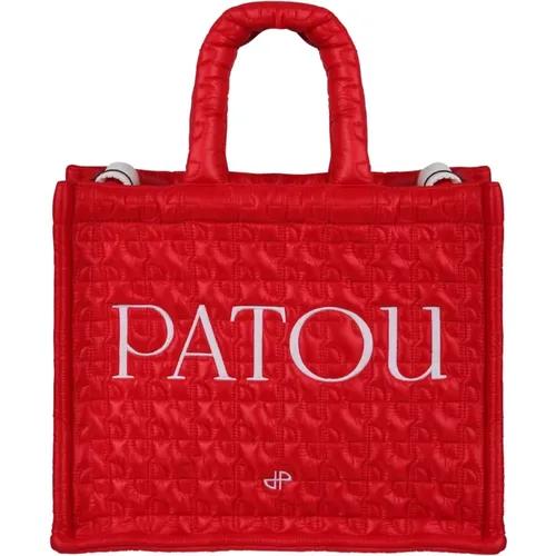 Gesteppte Logo-Tote-Tasche , Damen, Größe: ONE Size - Patou - Modalova