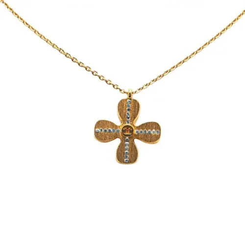 Pre-owned Jewellery, female, , Size: ONE SIZE Pre-owned Metal necklaces - Chanel Vintage - Modalova