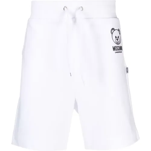 Weiße Unterwäsche Shorts , Herren, Größe: S - Moschino - Modalova