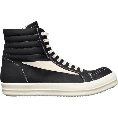 High Vintage Sneakers , male, Sizes: 7 UK, 4 UK, 5 UK, 2 UK - Rick Owens - Modalova