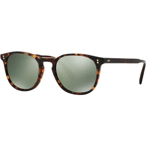 Sunglasses, unisex, , Size: 51 MM Sunglasses Semi-Matte Sable Tortoise/Goldtone - Oliver Peoples - Modalova