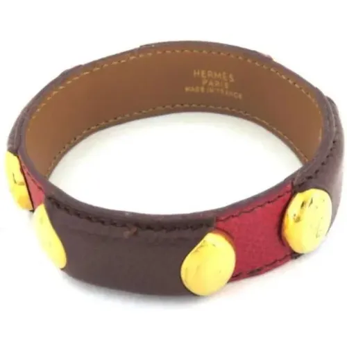 Pre-owned Jewellery, female, , Size: ONE SIZE Pre-owned Fabric bracelets - Hermès Vintage - Modalova