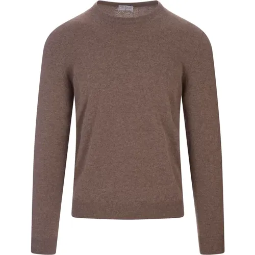 Cashmere Crew Neck Sweater , male, Sizes: 5XL, XL, 3XL, 2XL, 4XL, L - Fedeli - Modalova