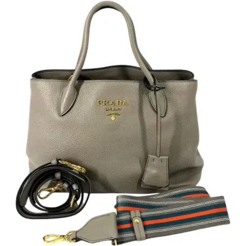 Pre-owned Tote Bags, female, , Size: ONE SIZE Pre-owned Leather prada-bags - Prada Vintage - Modalova