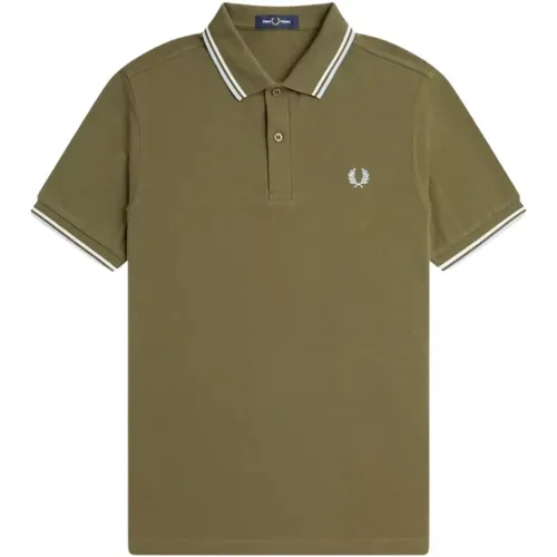 Twin Tipped Polo Shirt , male, Sizes: S, XL, M, 2XL, L - Fred Perry - Modalova