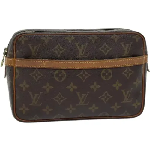 Pre-owned Canvas clutches , female, Sizes: ONE SIZE - Louis Vuitton Vintage - Modalova