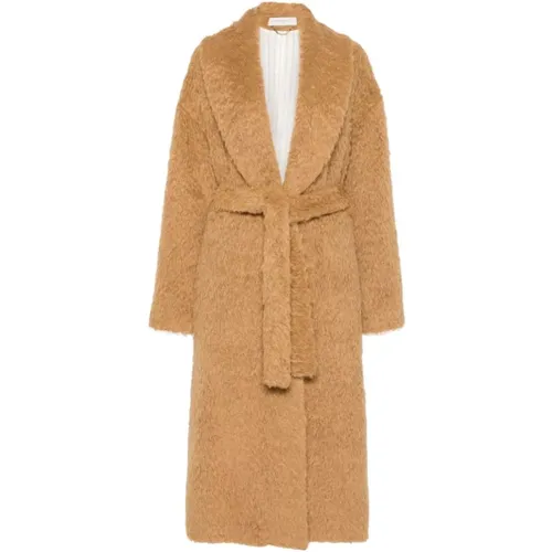 Alpaca Wool Coat , female, Sizes: 2XS, S, XS - Golden Goose - Modalova