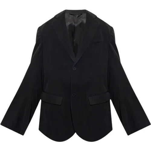 Blazers, male, , Size: S Oversize blazer - Balenciaga - Modalova