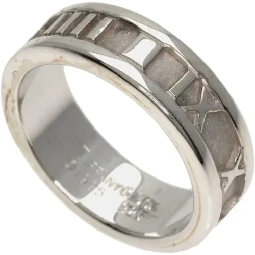 Pre-owned Jewellery, female, , Size: ONE SIZE Pre-owned Silver rings - Tiffany & Co. Pre-owned - Modalova