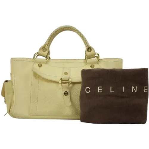 Pre-owned Handbags, female, , Size: ONE SIZE Pre-owned Canvas celine-bags - Celine Vintage - Modalova