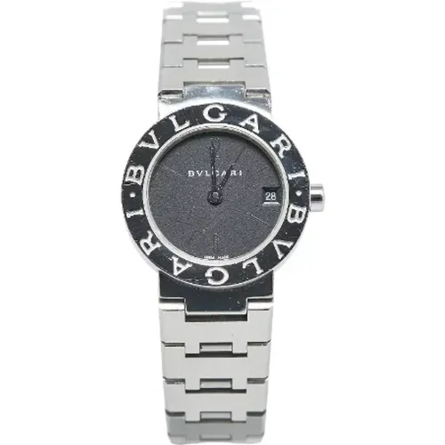 Pre-owned Watches, female, , Size: ONE SIZE Pre-owned Stainless Steel watches - Bvlgari Vintage - Modalova