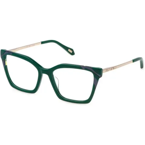 Glänzende Grüne Brille - Just Cavalli - Modalova