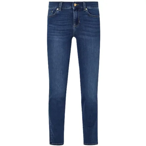 Slim 7/8 Jeans aus Baumwoll-Lyocell-Mix , Damen, Größe: W24 - Liu Jo - Modalova