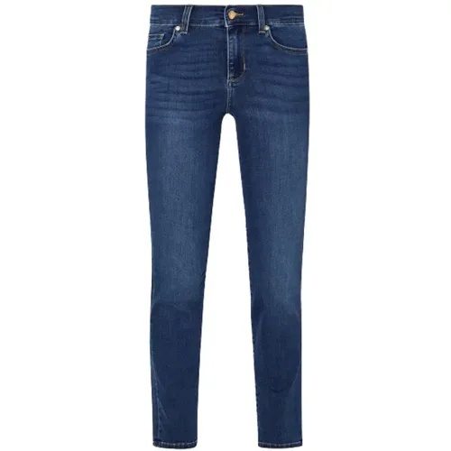 Slim 7/8 Jeans aus Baumwoll-Lyocell-Mix , Damen, Größe: W26 - Liu Jo - Modalova