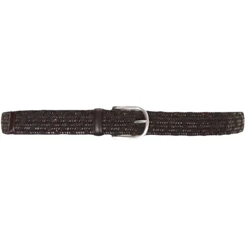 Belts, male, , Size: 95 CM Leather Belts Aw24 - Orciani - Modalova