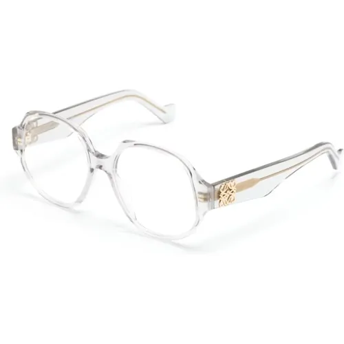 Graue Optische Brille Stilvoll und vielseitig , Damen, Größe: 54 MM - Loewe - Modalova