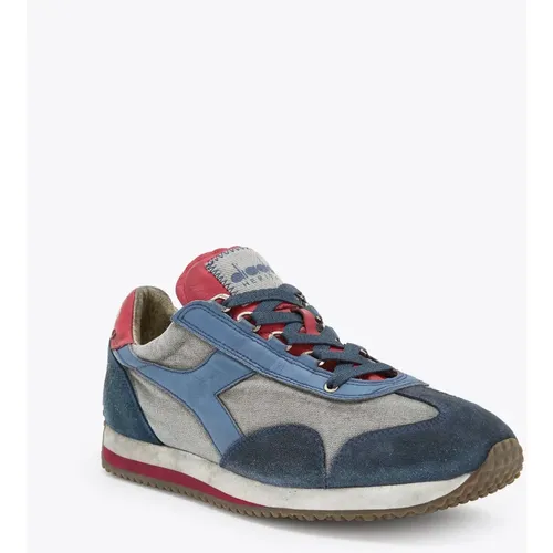 Dirty Stone Wash Sneaker , male, Sizes: 7 UK, 9 UK - Diadora - Modalova