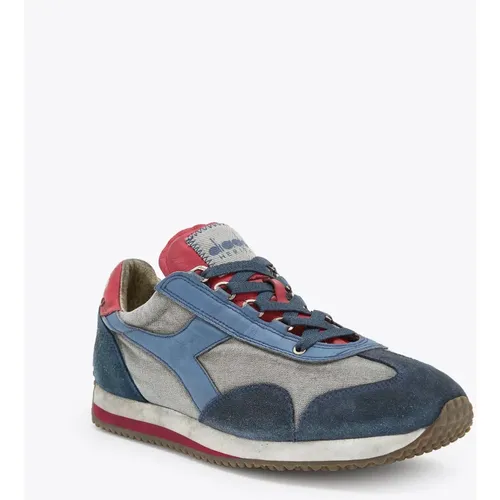 Sneaker mit schmutzigem Steinwasch , Herren, Größe: 43 EU - Diadora - Modalova