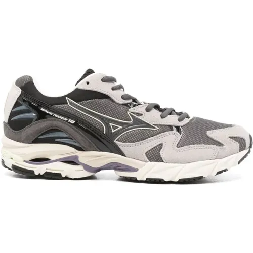 Wave Rider 10 Sneakers , male, Sizes: 10 UK, 8 1/2 UK, 10 1/2 UK - Mizuno - Modalova