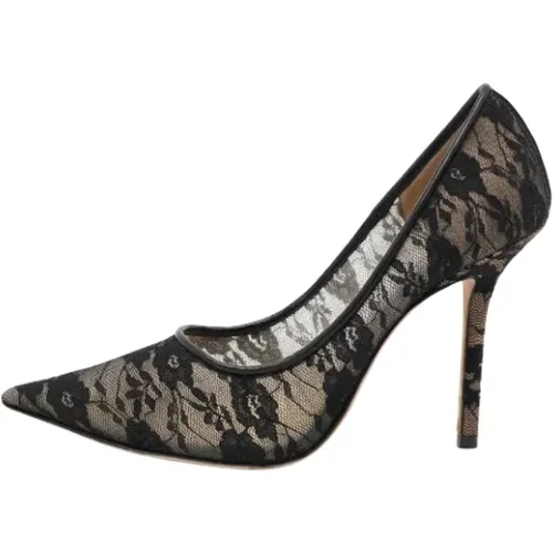 Pre-owned Pumps, female, , Size: 6 1/2 US Pre-owned Lace heels - Jimmy Choo Pre-owned - Modalova