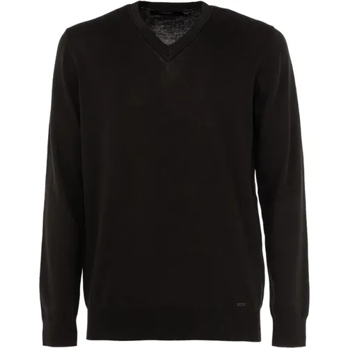 Herren Baumwollpullover Schwarz Outlet Preis , Herren, Größe: M - Liu Jo - Modalova