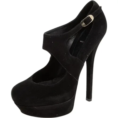 Pre-owned Wildleder heels , Damen, Größe: 39 1/2 EU - Fendi Vintage - Modalova