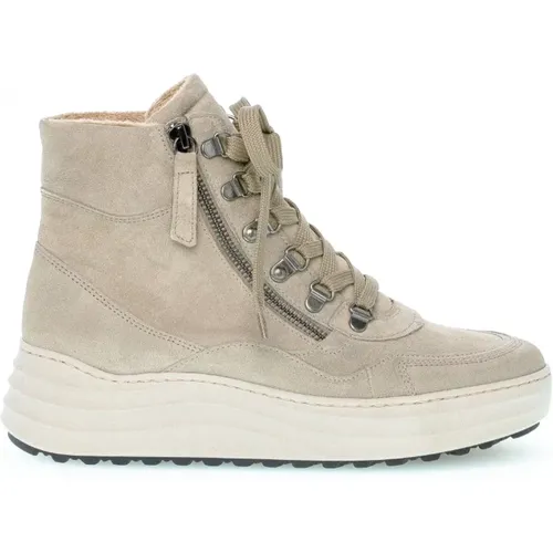 Wildleder High Top Sneakers - Gabor - Modalova