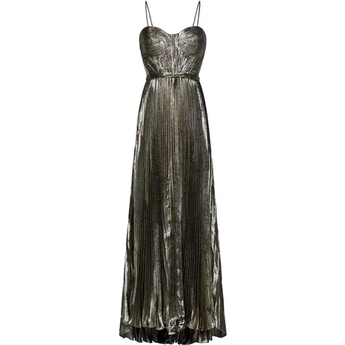Dresses Silver , female, Sizes: L - Maria Lucia Hohan - Modalova