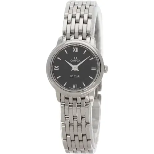 Pre-owned Watches, female, , Size: ONE SIZE Pre-owned Stainless Steel watches - Omega Vintage - Modalova