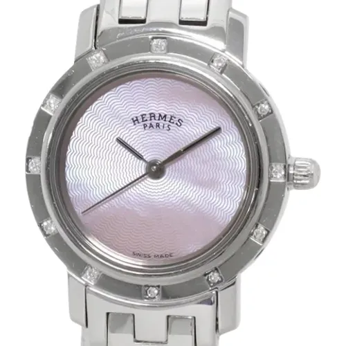 Pre-owned Watches, female, , Size: ONE SIZE Pre-owned Metal watches - Hermès Vintage - Modalova