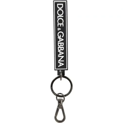 Keyrings, male, , Size: ONE SIZE Stylish Key Chain Accessory - Dolce & Gabbana - Modalova