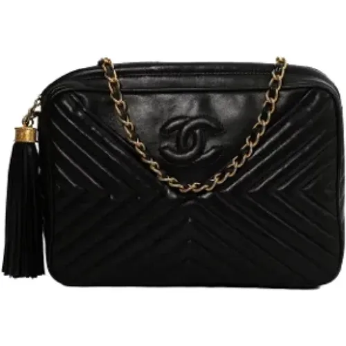 Pre-owned Leather chanel-bags , female, Sizes: ONE SIZE - Chanel Vintage - Modalova