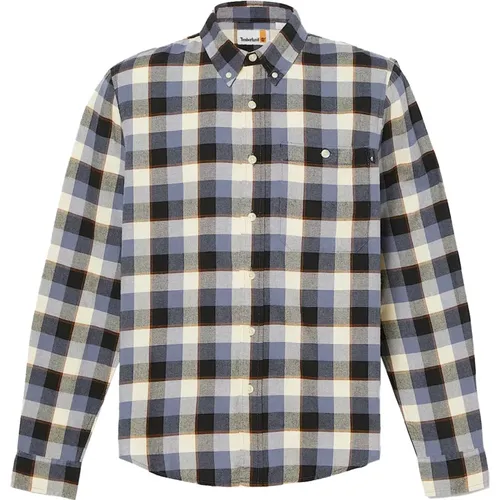 Grey Checkered Shirt SolucellAir Technology , male, Sizes: 3XL, M, 2XL, XL, S - Timberland - Modalova