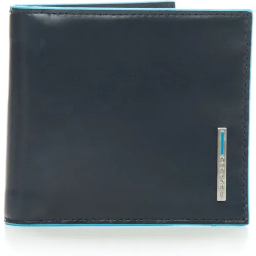 Wallets & Cardholders, male, , Size: ONE SIZE Wallet with money clip - Piquadro - Modalova