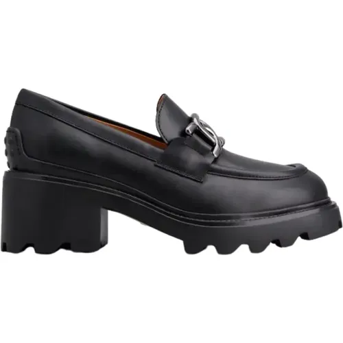 Loafer with Metal Chain , female, Sizes: 3 1/2 UK, 5 UK, 4 UK, 7 UK, 2 UK, 4 1/2 UK, 3 UK, 5 1/2 UK, 6 UK - TOD'S - Modalova