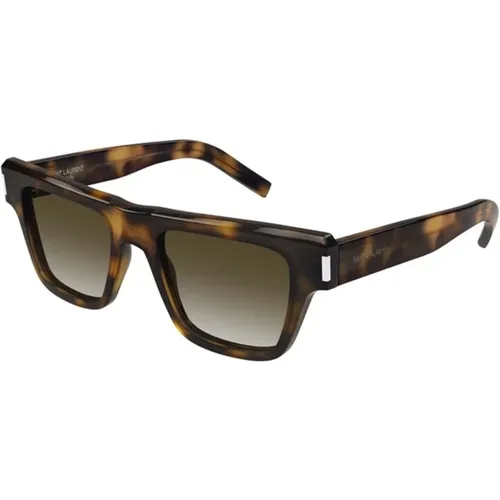 Classic Havana Sunglasses Lenses , female, Sizes: 51 MM - Saint Laurent - Modalova