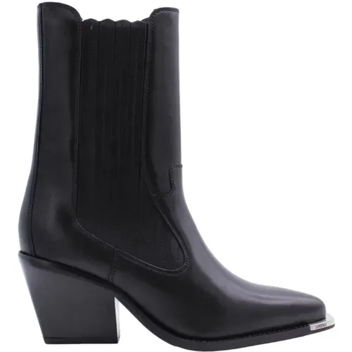 Kardinaal Heeled Boots for Women , female, Sizes: 6 UK, 8 UK, 4 UK - Bronx - Modalova