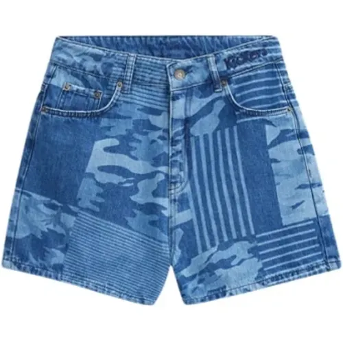 Lifestyle Baumwollshorts , Damen, Größe: M - Kickers - Modalova